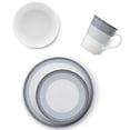 thumbnail image 2 of Noritake Colorscapes Layers Ash 4-Piece Place Setting, 2 of 7