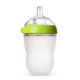thumbnail image 1 of Comotomo Natural Feel Silicone Bottle - 8 Ounce - Green, 1 of 6