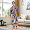 thumbnail image 6 of FORMRS Onesies Pajama for Adults Unisex Hoodie Winter Jumpsuit One Piece Sleepwear, Sizes S-2XL, Halloween Pumpkin, 6 of 7