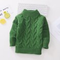 thumbnail image 4 of Suéter grueso de cuello redondo Laklulu para niños con forro de terciopelo, 4 of 5