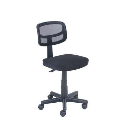 Mainstays Mesh Task Chair with Plush Padded Seat, Multiple (Best Desk Chair For Kids)