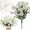 A, variant on Eucalyptus Morning Glory Trumpet-Red Fake Flowers, 1 Flower Fake Flowers Small(Plastic, One Size)