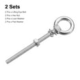 thumbnail image 3 of Lifting Eye Bolt 2 Sets M4x50mm Eye Bolt with Nut Washer 304 Stainless Steel Shoulder Lifting Ring Eye Bolt, 3 of 6