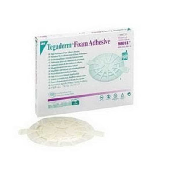 Tegaderm 90613 High Performance Adhesive Foam Dressing 6-1/8" x 5-5/8" Box of 5