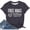 Dark Gray, variant on Hugs Just Kidding Don't Touch Me Graphic Tees for Women 2026 Summer Short Sleeve Crewneck Tshirt