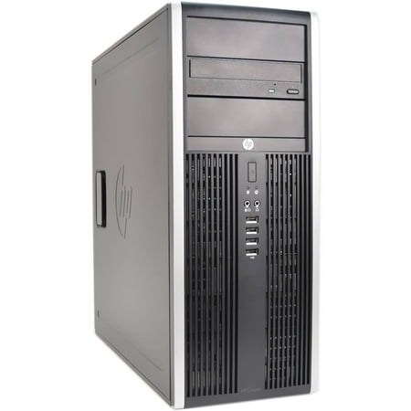 Refurbished HP Black 8200 Desktop PC with Intel Core i5-2400 Processor, 4GB Memory, 1TB Hard Drive and Windows 10 Pro (Monitor Not Included)