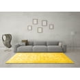 thumbnail image 3 of Ahgly Company Machine Washable Indoor Rectangle Oriental Yellow Traditional Area Rugs, 2' x 4', 3 of 4