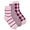 Pink Dusk, variant on Joyspun Women's Double Layer Crew Lounge Socks, 3-Pack, Fits Shoe Sizes 4-10