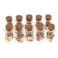 thumbnail image 1 of kusrkot 10 Pieces Miniature Jars Model for 1/12 Dollhouse Decoration - Chips, 1 of 9