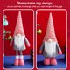 thumbnail image 5 of Muñeco Peluche Navidad FLhrweasw Artesanía Hecha A Mano Sin Rostro Rosa, 5 of 7