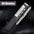 thumbnail image 1 of Pluma Grabadora de voz digital NikouMX memoria multilingüe 8 GB, 1 of 8