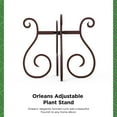 thumbnail image 6 of Adjustable Plant Stand Indoor Outdoor, Fits Medium Pots and Planters, Adjusts from 10-16 Inches, Mid Century Modern Metal Planter Holder, Vase Stand, Bowl Stand, Item Stand, Flower Pot Stand, 6 of 7