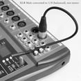 thumbnail image 3 of XLR 3 Pin Female Cable, 4N OFC Conductor Two Way Balanced Connection 6.5mm Female To XLR Female Adapter Cable  For, 3 of 8