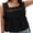 Black, variant on TODOZO Crop Tank Top for Women 2025 Womens Summer Tops Summer Tops for Women Embroidery Flower Tank Tops for Women Y2K Sleeveless Square Neck Tie Up Cropped Vest Summer Chic Going Out Blouse