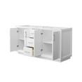 thumbnail image 4 of Wyndham Collection Wcf414166d-Cxsxx-Mxx Strada 65" Double Free Standing Vanity Cabinet, 4 of 7