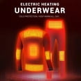 thumbnail image 4 of Chaqueta térmica con control por aplicación para hombres y mujeres, ropa interior térmica, traje de esquí, ropa con calefacción eléctrica USB, camisa de pesca de invierno, 24 áreas, 4 of 4