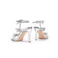 thumbnail image 3 of Women’s Heeled Sandals Stiletto Heels Rhinestone Bow Sandals, 3 of 8