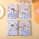 thumbnail image 5 of Cuaderno de diario de 4 piezas, serie Young Girls, cuaderno de bocetos japonés, tapa dura, elogios por elegir u, 5 of 5