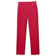 thumbnail image 3 of Tfken Toddler Children Boys Trousers Size 11-12 Years Straight Skinny Comfort Waist Trendy Fall Pants Red, 3 of 6