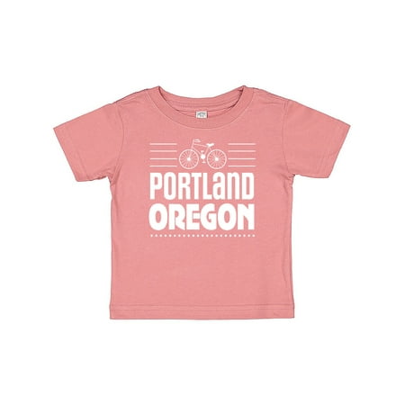 

Inktastic Portland Oregon Biking Gift Baby Boy or Baby Girl T-Shirt