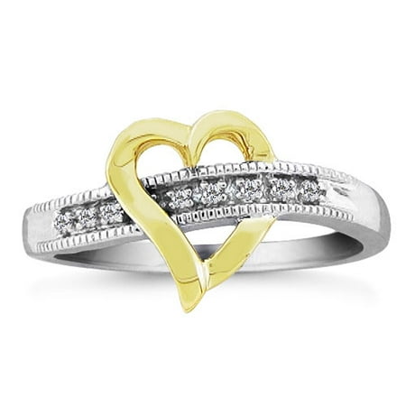 Diamond Accent Heart Promise Ring