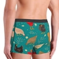 thumbnail image 6 of Salouo Hens And Rooster Print Men's Boxer Briefs,Breathable Underwear Elastic Waistband Briefs for Men -Large, 6 of 8