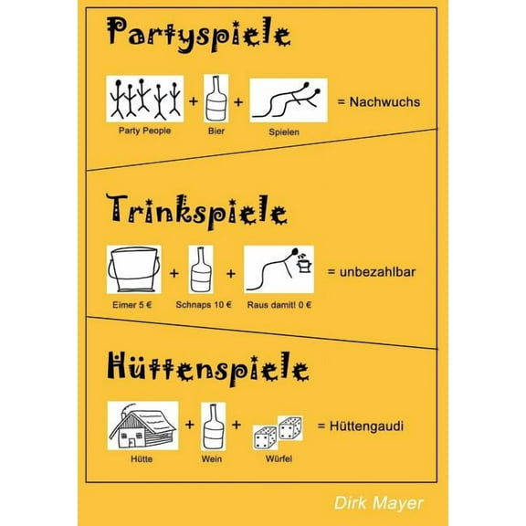 Trinkspiele Partyspiele HÃ¼ttenspiele, (Paperback)