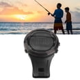 thumbnail image 1 of Fishing Barometric Thermometer, Steel ABS PU Fishing Barometer Watch Time Display Multifunctional  for Mountaineering Black, 1 of 7