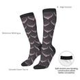 thumbnail image 4 of Vsdgher pink hearts Knee Socks, High Socks Long Stretchy Sock Women Knee High Stocking, Long Socks for Women, 4 of 6