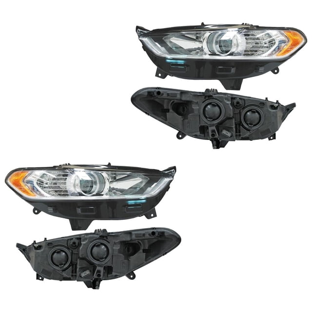 PAR FAROS - Compatible con Ford Fusion 2013 - 2016 GEN Generica .