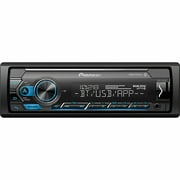 Pioneer Car Stereo In-Dash Unit, Single-DIN, Shallow-Chassis, LCD with Smart Sync, MVH-S322BT