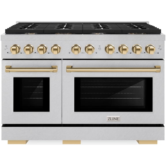 Zline Sgrsz-48-G Autograph Edition 48" Wide 6.7 Cu. Ft. Free Standing Fingerprint