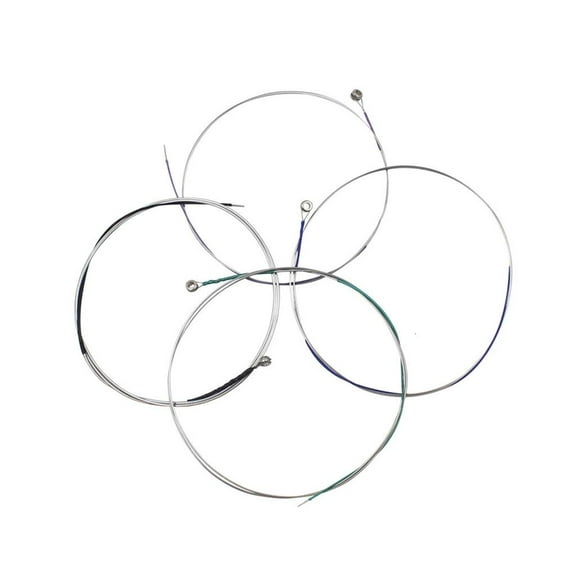 Cello Strings Replacement Full Set with Stainless Steel Core Nickel Plated Ball End Musical Instrument Part Replacements