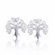 thumbnail image 1 of Aretes de Árbol Triquetra Celta para Mujeres en Plata Esterlina, 1 of 1