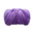 thumbnail image 1 of Hilo grueso, hilo gigante, cómodo, lavable, súper suave para manualidades de macramé. Violeta, 1 of 9
