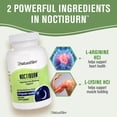 thumbnail image 2 of NaturalSlim NoctiBurn Suplementos de apoyo para el metabolismo y la quema nocturna con aminoácidos esenciales - Quemador de grasa nocturno - 120 cápsulas vegetales, 2 of 5