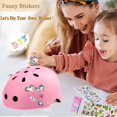 thumbnail image 2 of Casco de bicicleta FOOKCIAN para niños de 2 a 14 años con almohadillas y protectores, 2 of 7
