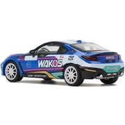 Toyota GR86 Wako's Blue with Graphics 1/64 Diecast Model Car by Pop Race