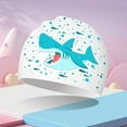 thumbnail image 3 of Swimming Cap for 4-12 Years, Swimming Hat for 4-12 Years - Waterproof, Silicone, Adorable Design, Non-Slip, 7.28x7.4x8.66", 3 of 8