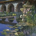 thumbnail image 3 of Hadfield, Clif 20x20 Black Modern Framed Museum Art Print Titled - Fountain at San Miguel I, 3 of 5
