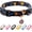 Purple, variant on Cute Dog Collar Beige Flower Pattern for Boys and Girls Holiday Dog Collars Summer Fall Gift Adjustable for Small to Medium Breed Dogs (XS)