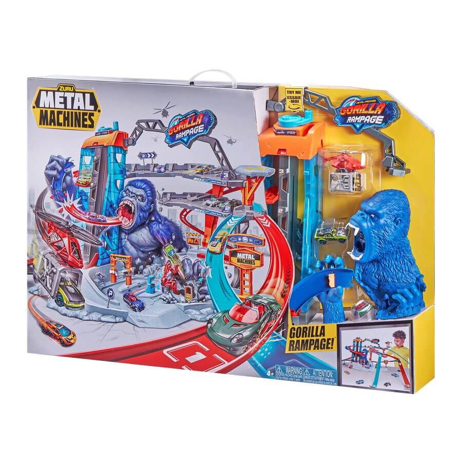 Metal Machines Gorilla Rampage Garage Playset