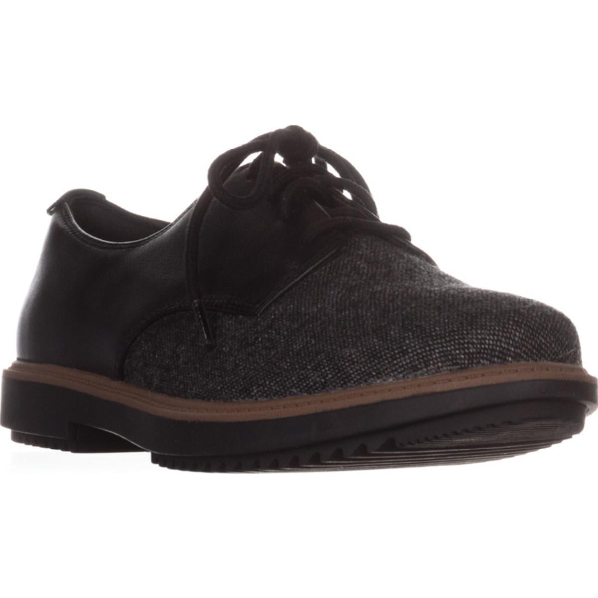 Clarks Womens Clarks Raisie Bloom Comfort Oxfords, Black Tweek Combo