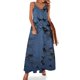 thumbnail image 1 of Vestido sin mangas con bandada de cuervos, ropa para mujer, ropa de mujer, falda de verano, vestido de verano suelto, 1 of 7