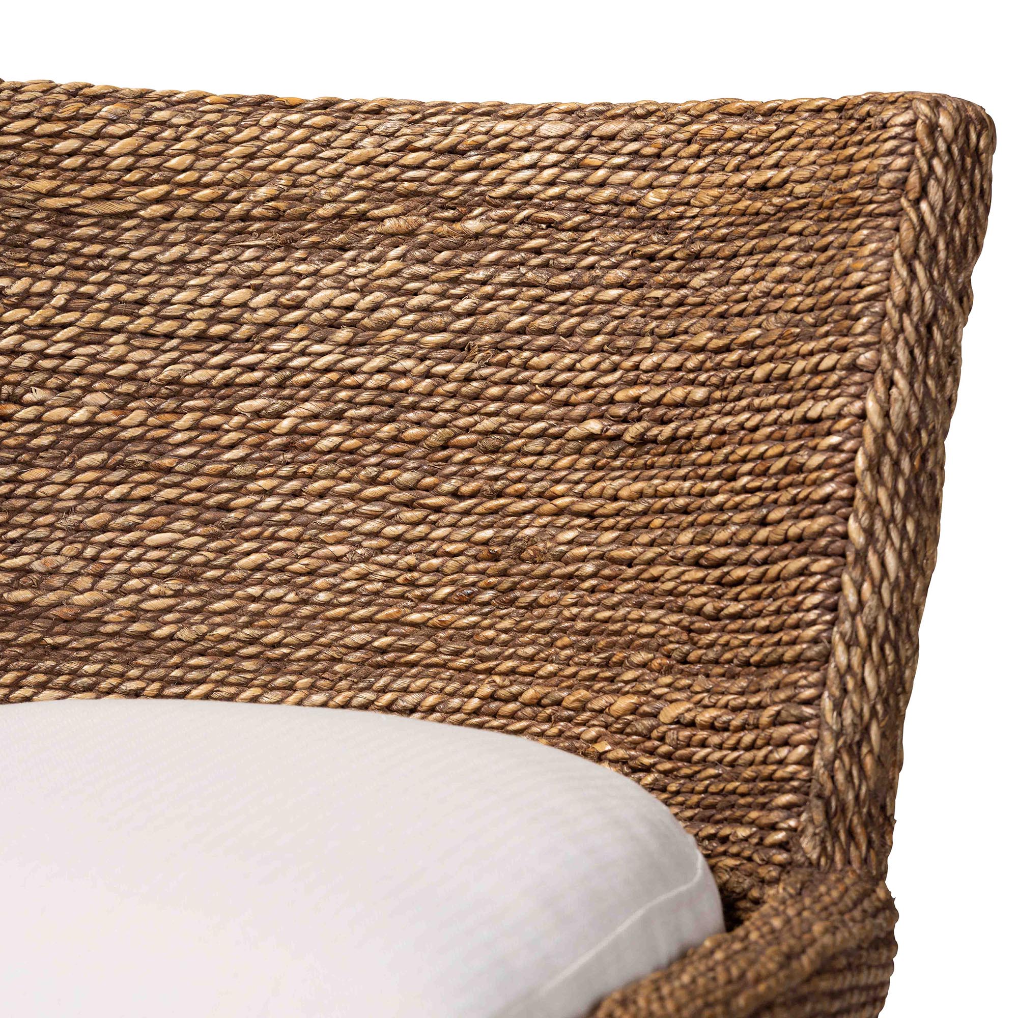 bali & pari Ridley Boho Counter Stool, Counter Height, Brown Wash