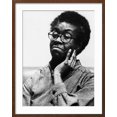thumbnail image 4 of Art.com Gwendolyn Brooks, American Poet, 1980 Photo, Brown Frame Wall Art, 23" x 29", 4 of 5