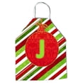thumbnail image 1 of Christmas Oranment Holiday Initial Letter J Apron, 1 of 1