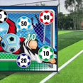 thumbnail image 3 of 2X Juego de Tapete de Fútbol para Exteriores, Juguetes de Fútbol para Interiores, Juegos de Fútbol Competitivos Multijugador, Regalos para Niños para Entrenamiento de Fútbol, 3 of 7