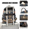 thumbnail image 3 of FORMRS Mini Backpack Purse for Women Quilted Travel Daypack Casual Shoulder Bag, Skeleton with Rainbow, 3 of 7