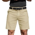 thumbnail image 3 of Men's 7 9 Inch Work Dress Shorts Casual Flat Front Lightweight Quick Dry, 3 of 4